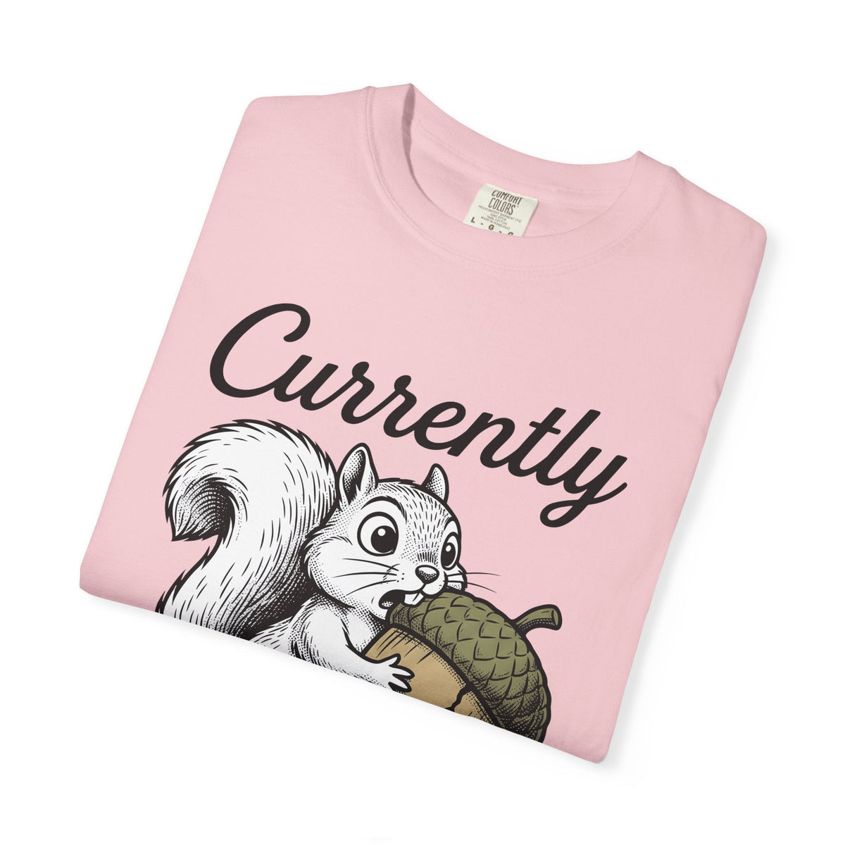 Chipmunk Acorn Doodle T-Shirt – Funny Woodland Critter product image 11