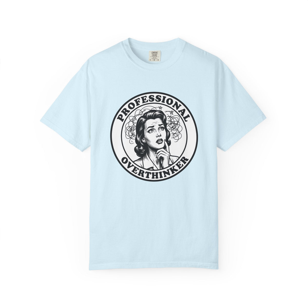 Old Woman Face Shirt Funny Witty Gift for Women Line Art product image 2