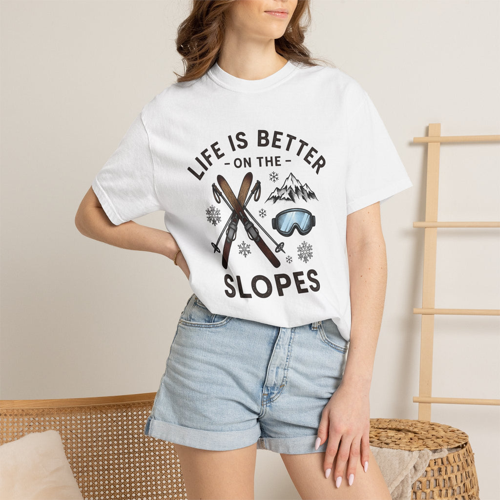 Snow Gear Shirt Skiing Frost Unisex Gift Aged Tee Winter product image 6