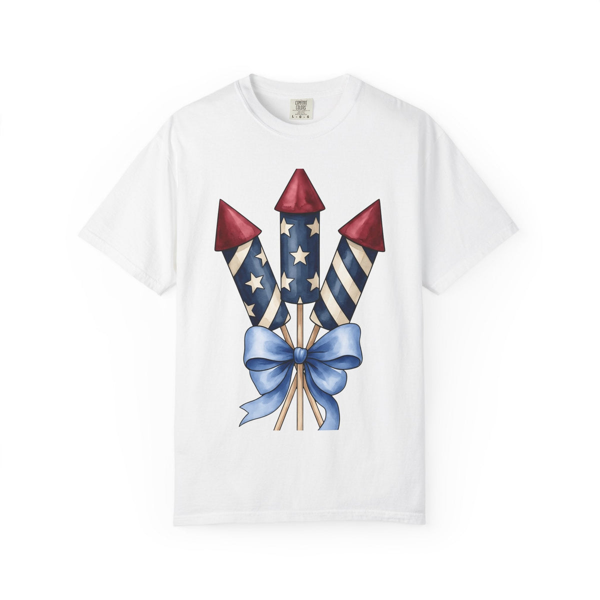 Firework Rockets Shirt 4th Of July Americana Unisex Gift product image 1