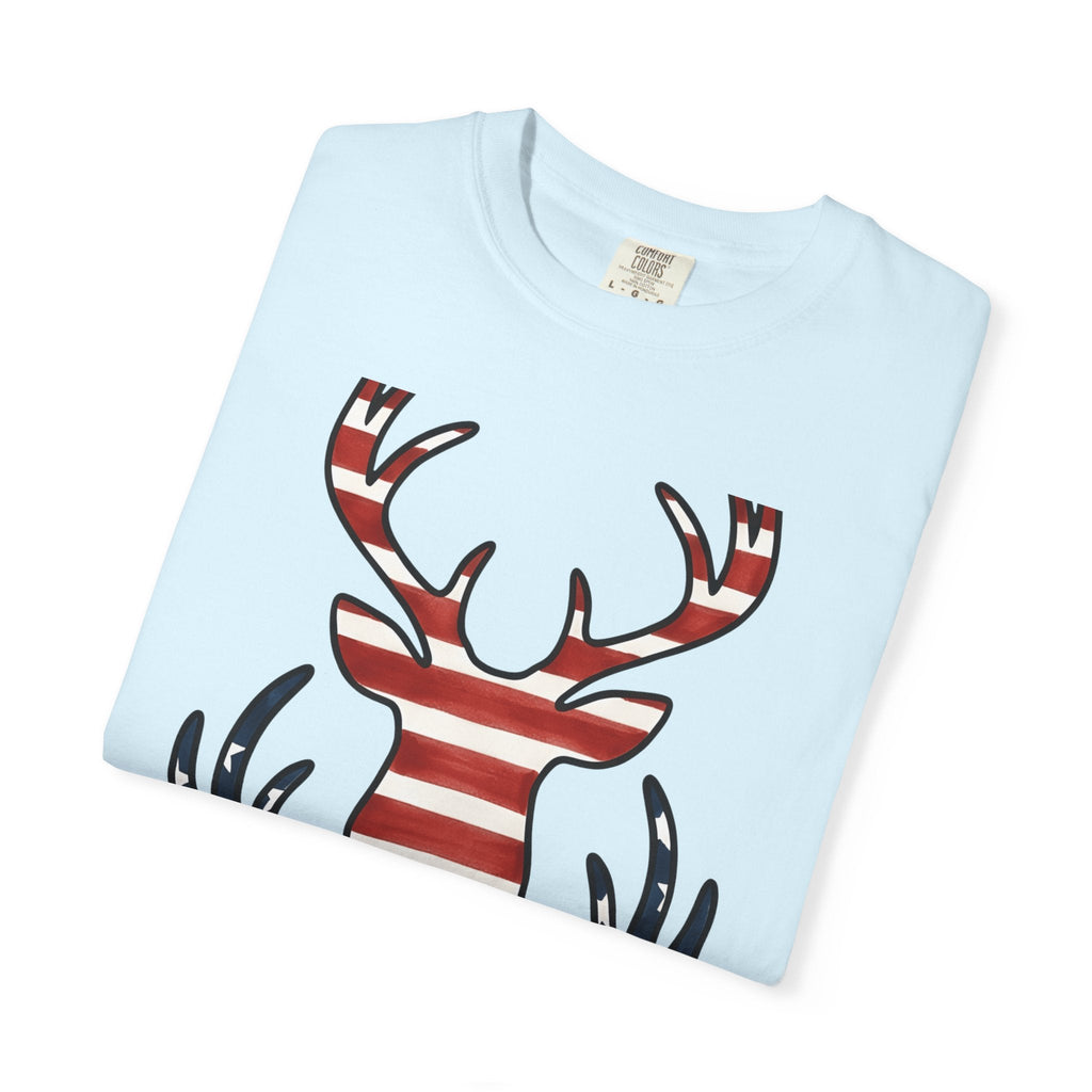 Buck Antlers Retro T-Shirt – Hunting Season Deer Outdoors product image 8