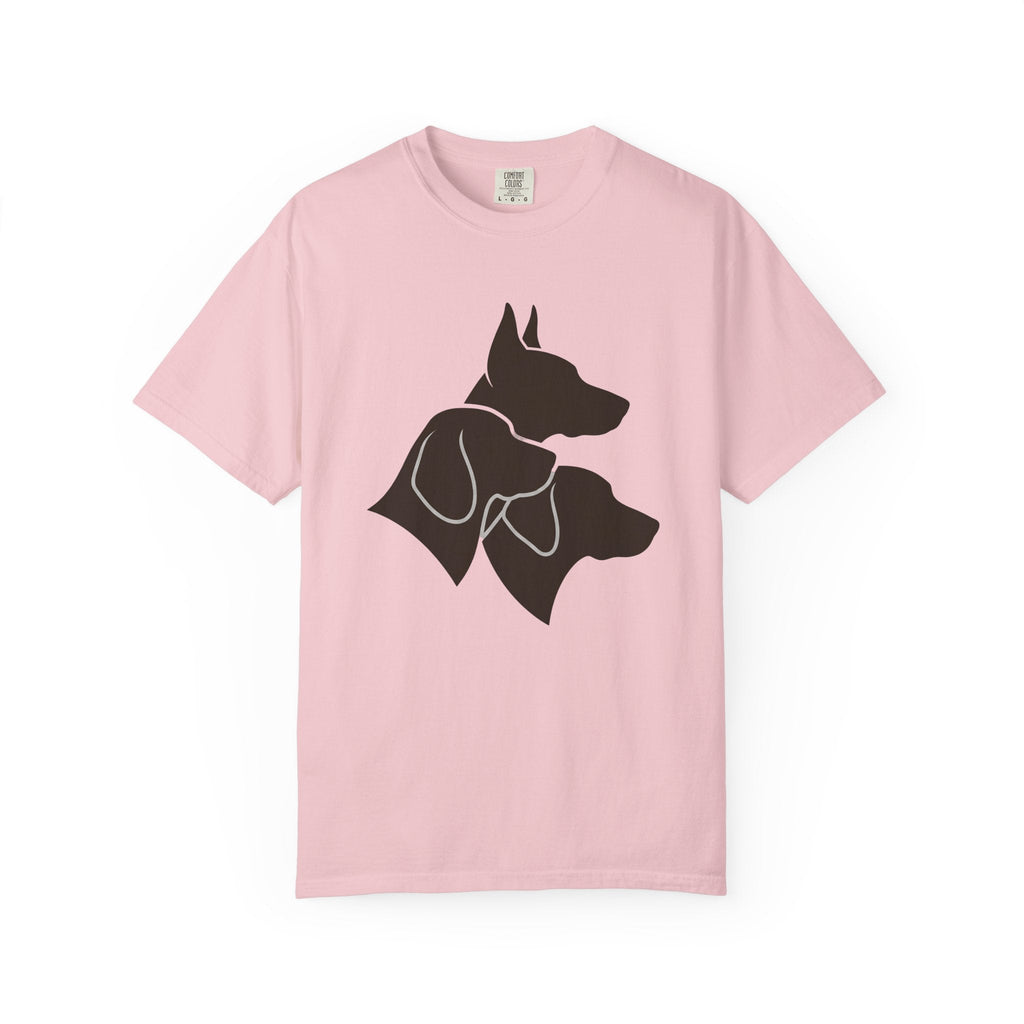 Puppy Silhouette Shirt Dog Creatures Gift Women Basic Tee product image 3