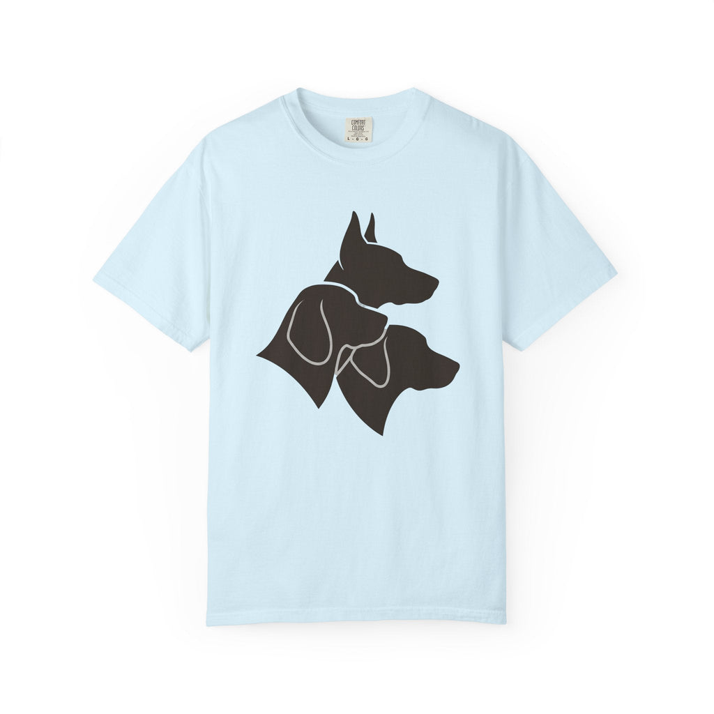 Puppy Silhouette Shirt Dog Creatures Gift Women Basic Tee product image 2