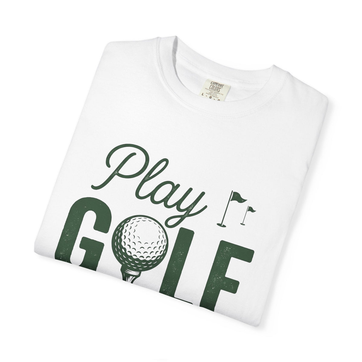 Golf Ball Tee Shirt Hiking Unisex Gift Hand Drawn Golfing product image 5