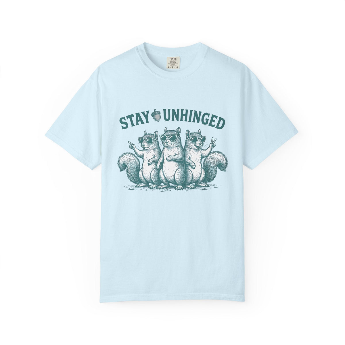 Squirrel Trio Shirt Funny Animal Unisex Gift Hand Drawn Tee product image 2