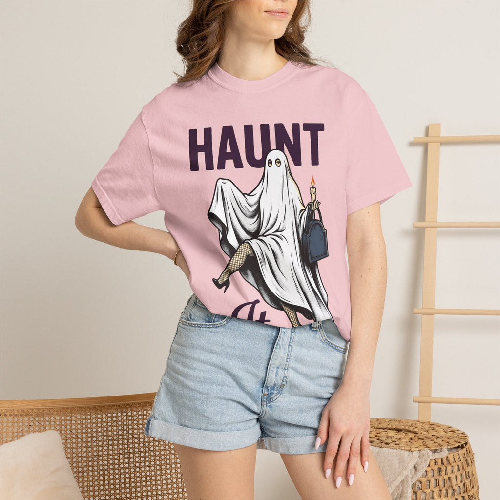 Ghost Dress Classic T-Shirt – Spooky Halloween Specter product image 12