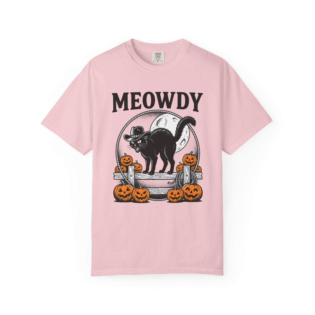 Western Cat Shirt Cowgirl Spooky Gift for Women Rustic Tee product image 3