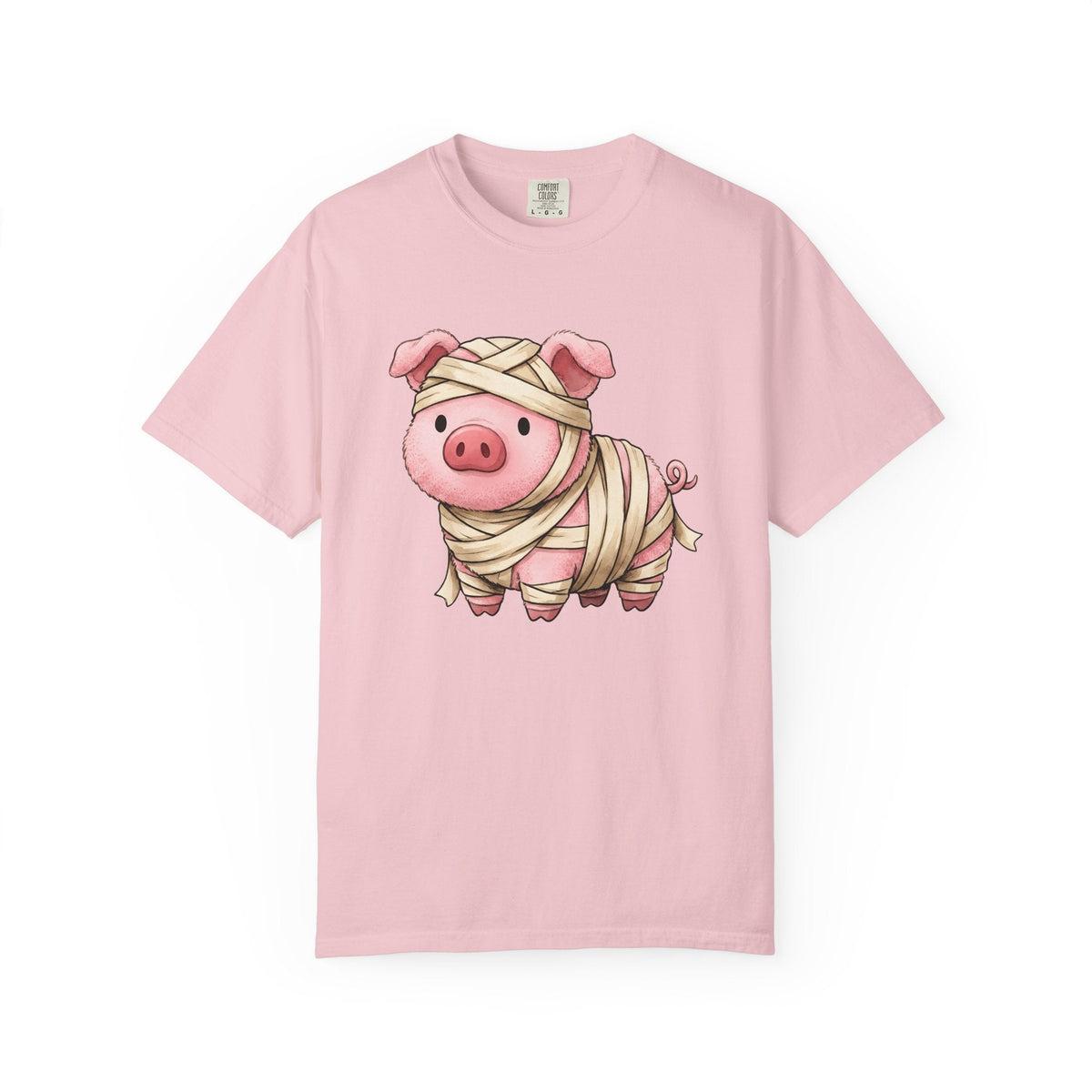 Pig Mummy Shirt Animals Holiday Unisex Gift Kawaii Tee product image 3