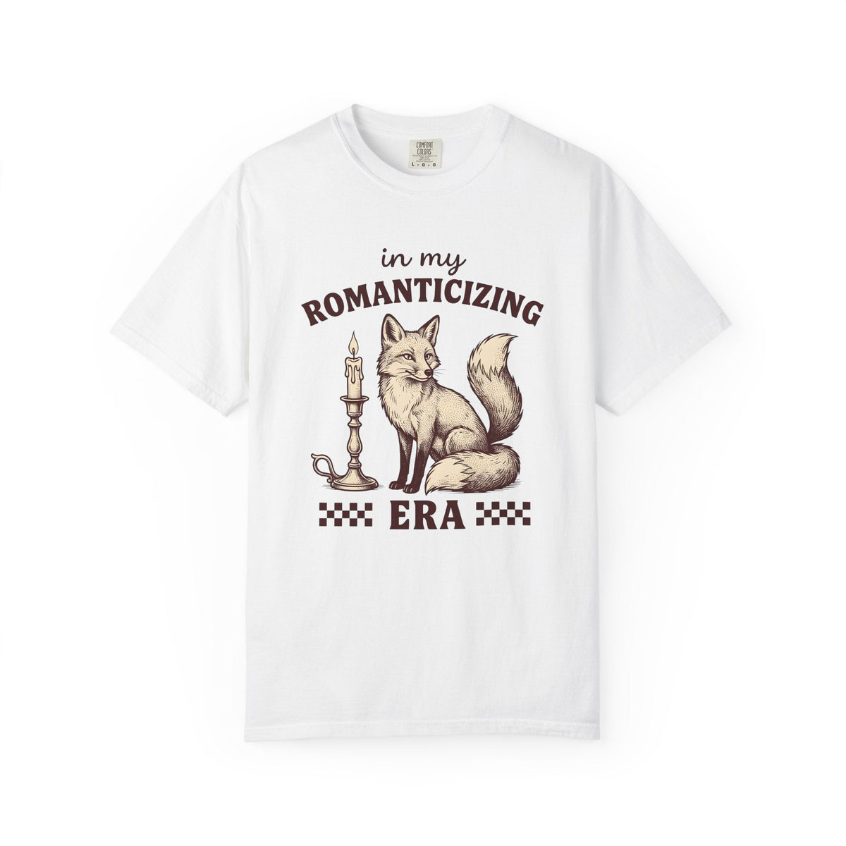 Fox Candle Shirt St. Valentine's Day Wildlife Unisex Gift product image 1