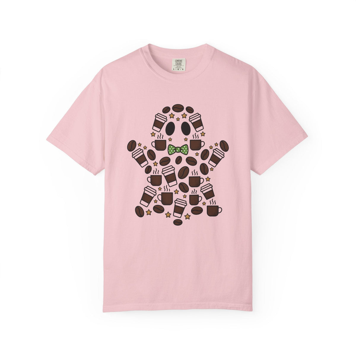 Ghost Coffee Shirt Halloween Unisex Gift Cartoon Tee T-Shirt product image 3