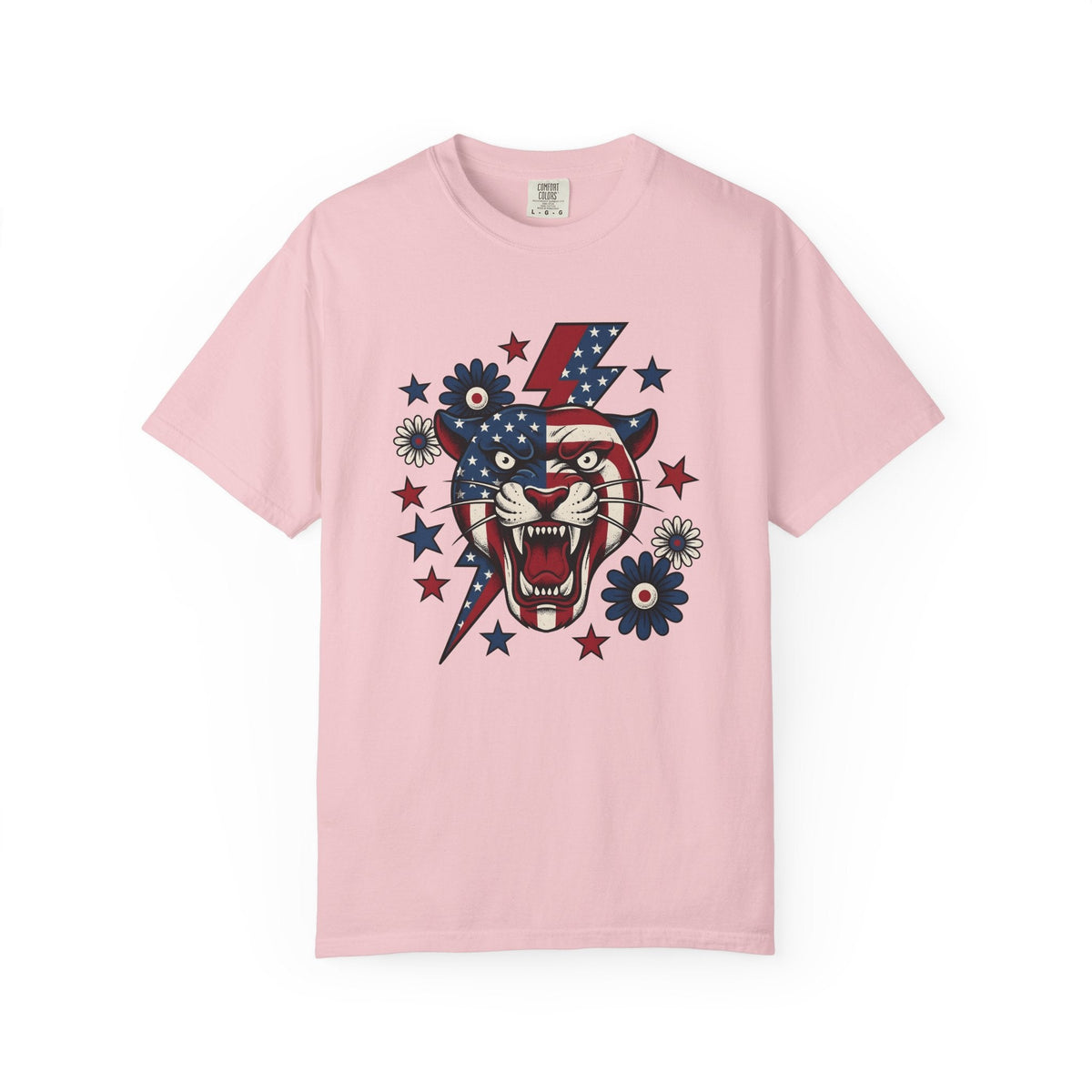 Freedom Panther Shirt America Fauna Gift Women Heritage Tee product image 3