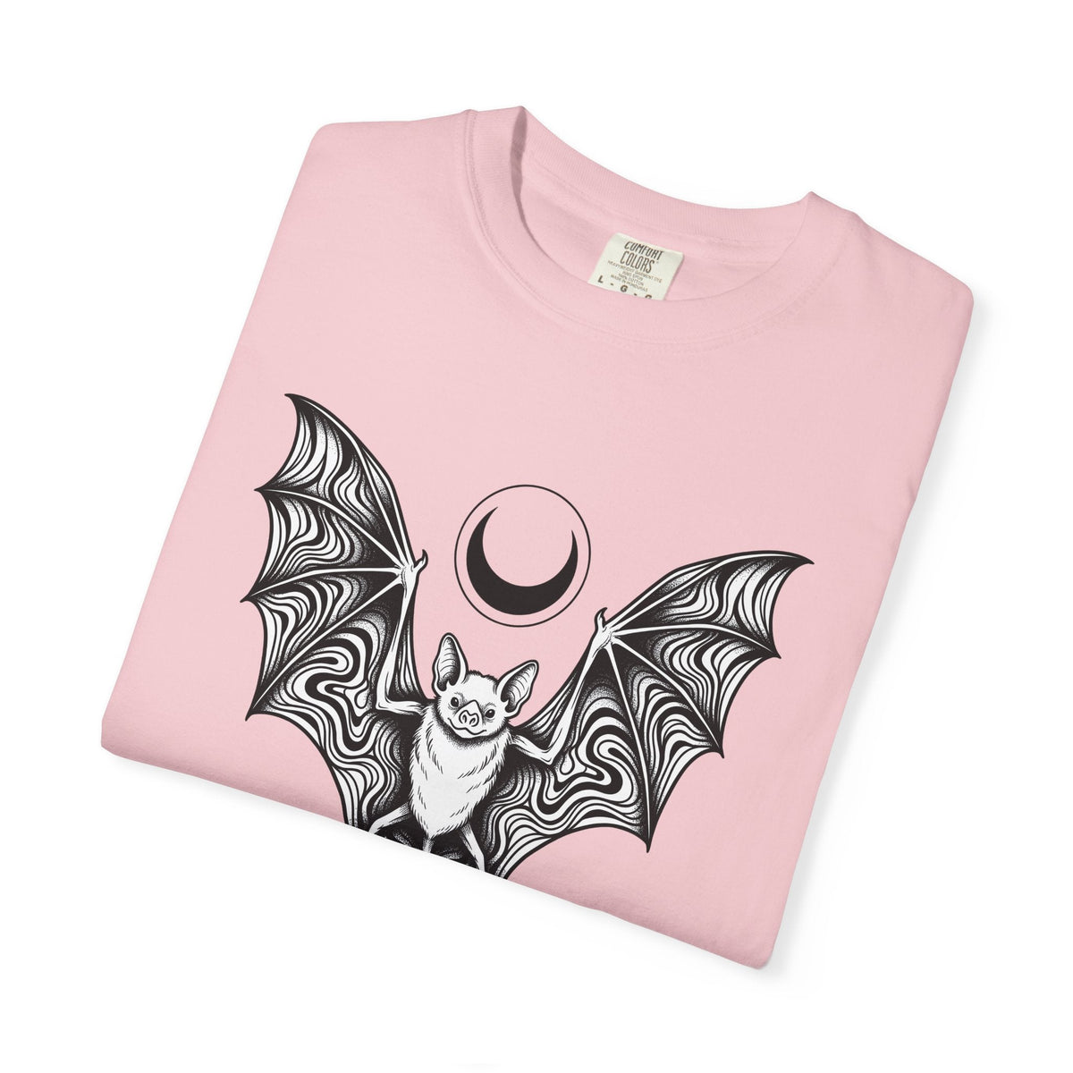 Bat Illustration Shirt Gothic Holiday Unisex Gift Dark Tee product image 12