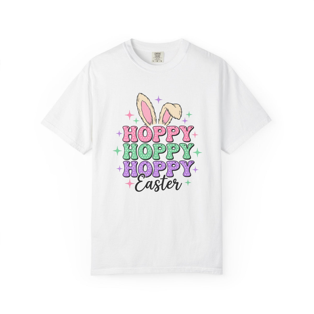 Bunny Ears Shirt Easter Animal Unisex Gift Pastel Tee product image 1