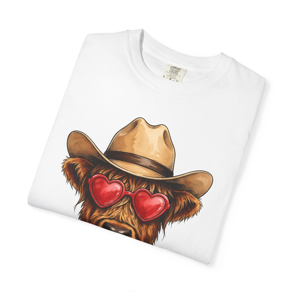 Scottish Cow Shirt Cowgirl Cowboy Gift for Women Bohemian product image 5