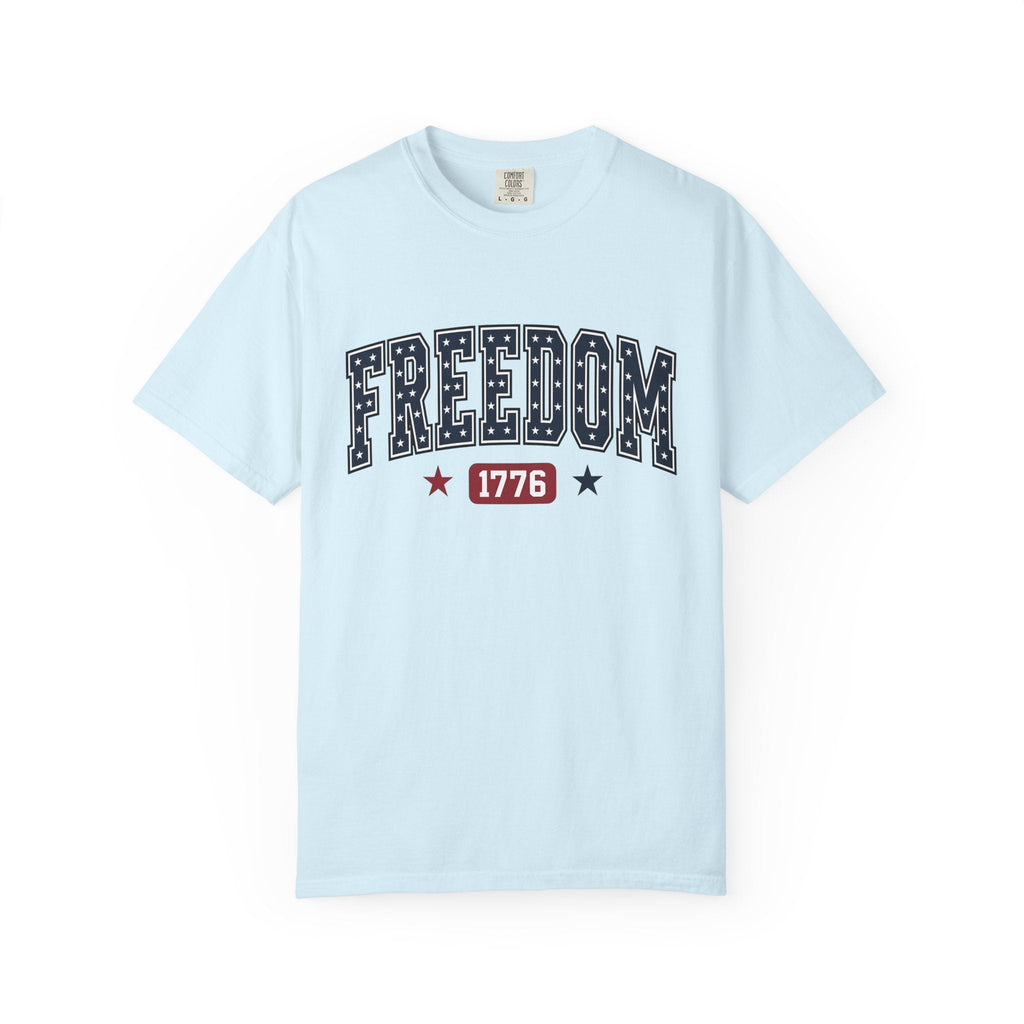 Star Pattern Text Shirt America Holiday Unisex Gift product image 2