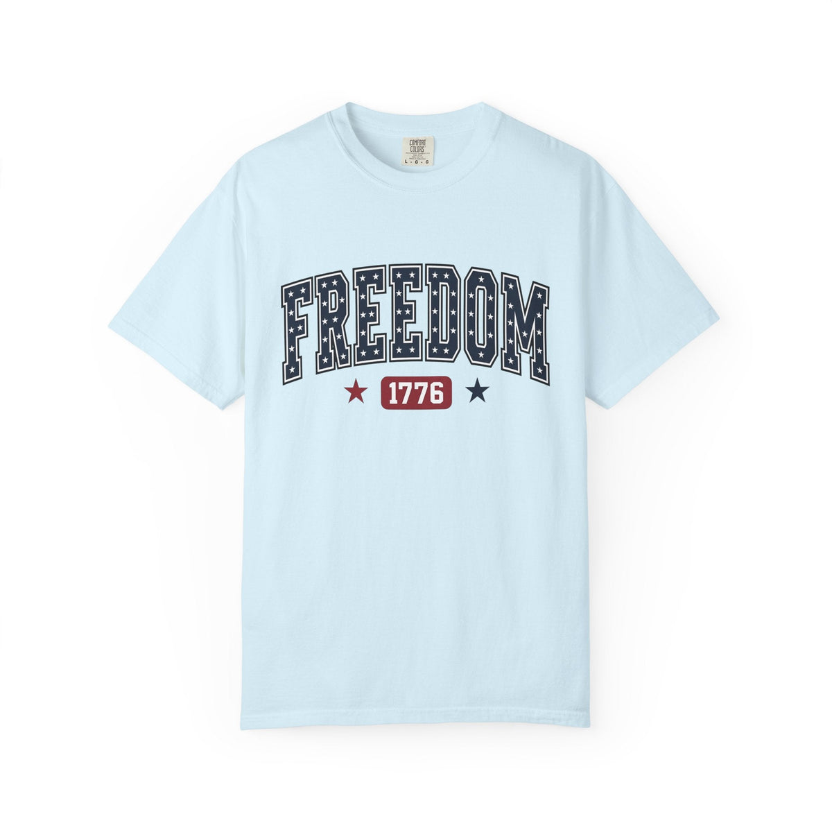 Star Pattern Text Shirt America Holiday Unisex Gift product image 2