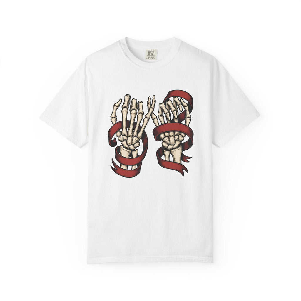 Skeleton Hands Shirt St. Valentine's Day Gothic Unisex Gift product image 1