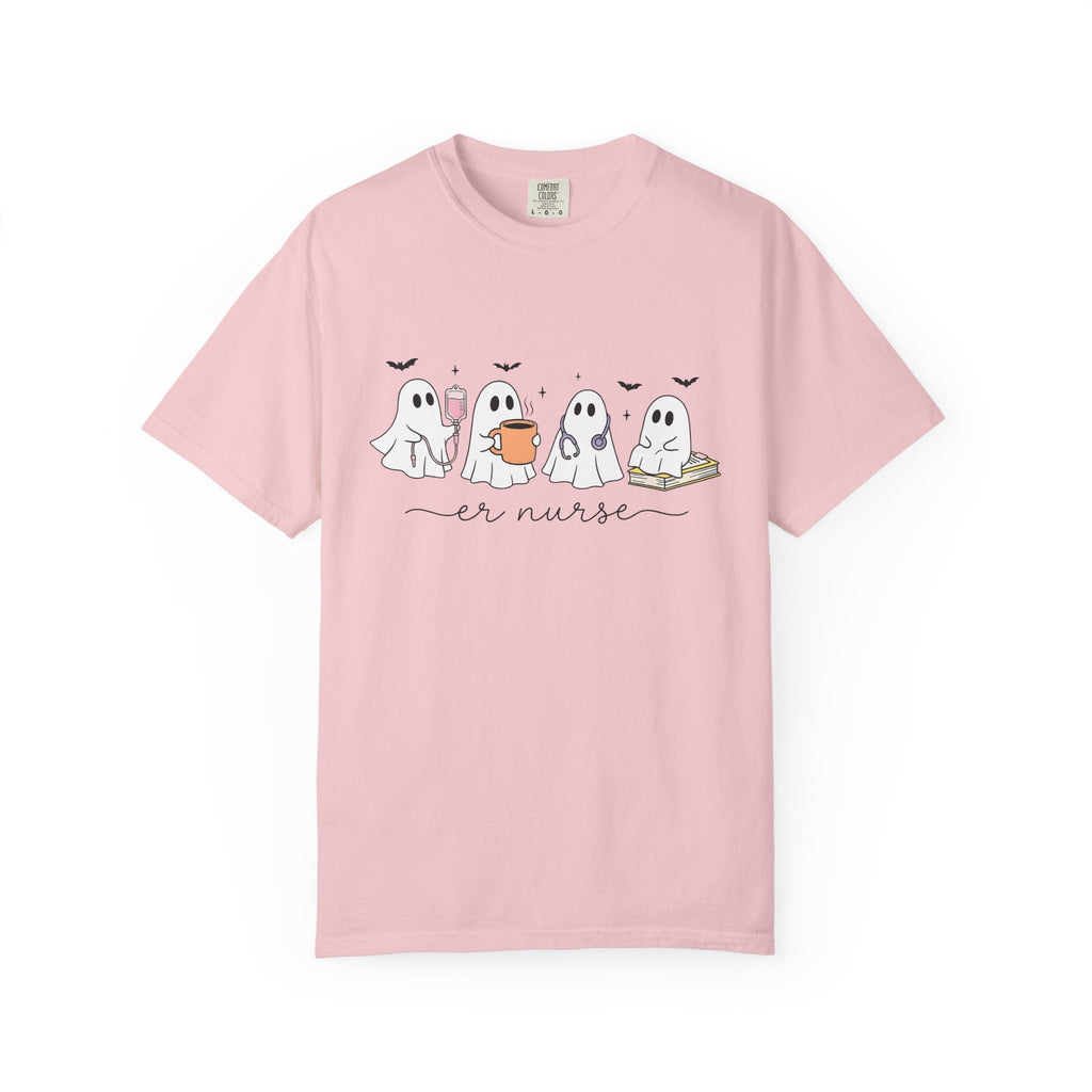 Ghost Nurse Shirt Halloween Unisex Gift Cute Tee Specter product image 3