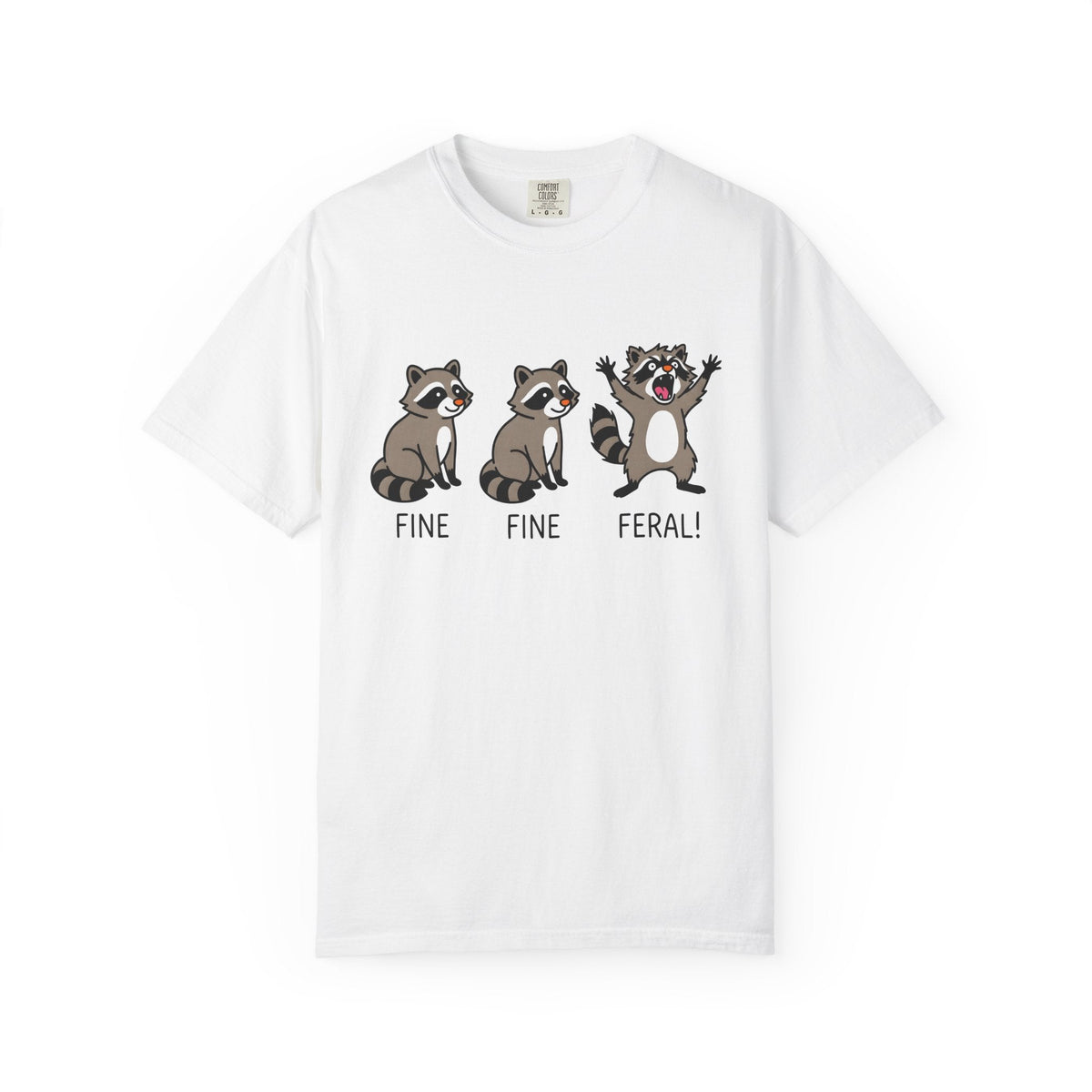 Raccoon Group Shirt Nurses Wildlife Unisex Gift Comic Tee product image 1