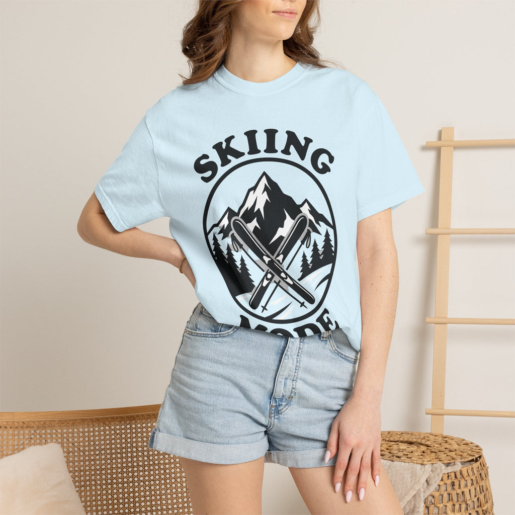 Crossed Skis Shirt Skiing Adventure Unisex Gift Bold product image 9