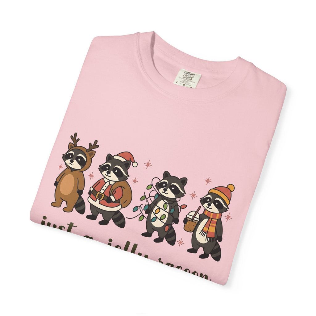 Raccoon Troop Shirt Christmas Pets Unisex Gift Lovable Tee product image 11