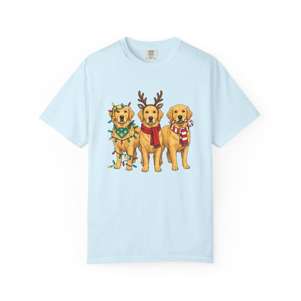 Retriever Dog Shirt Christmas Pets Unisex Gift Sketch Tee product image 2