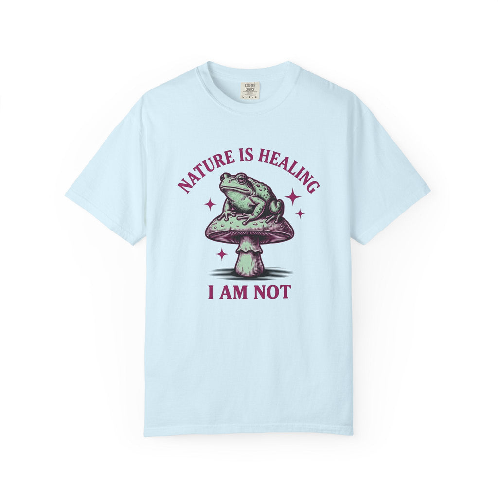 Toad Fungus Retro T-Shirt – Funny Outdoors Nature Humor product image 2