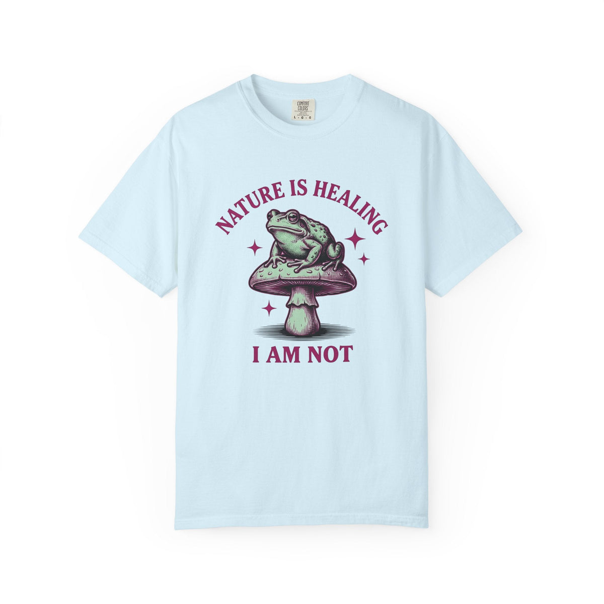 Toad Fungus Retro T-Shirt – Funny Outdoors Nature Humor product image 2
