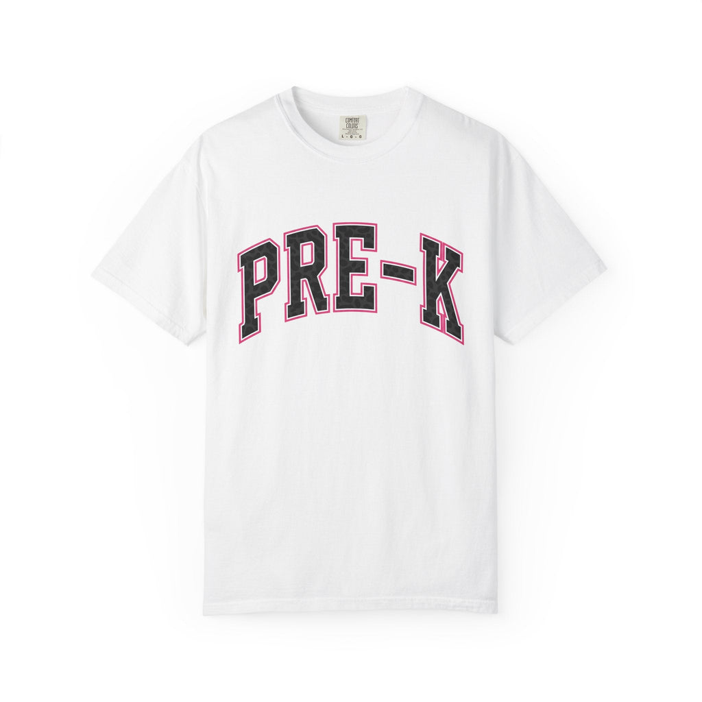 Leopard Varsity Letters Shirt Teachers Education Unisex product image 1