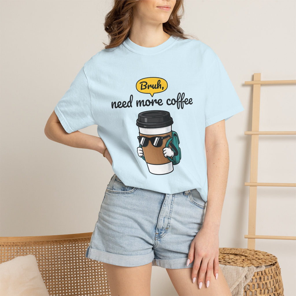 Latte Character Shirt Coffee Comedy Unisex Gift Animation Tee Coffee T-Shirt