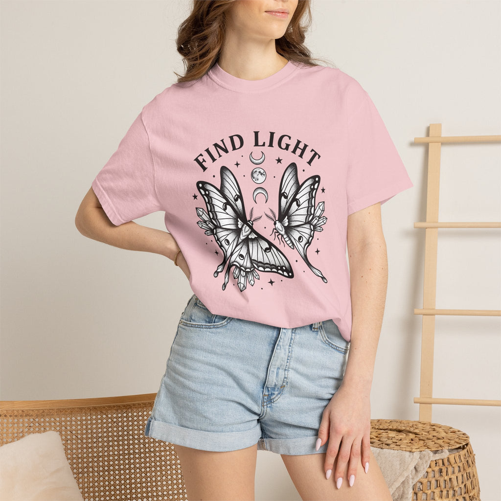 Luna Moths Shirt Animals Celestial Unisex Gift Boho Tee product image 12