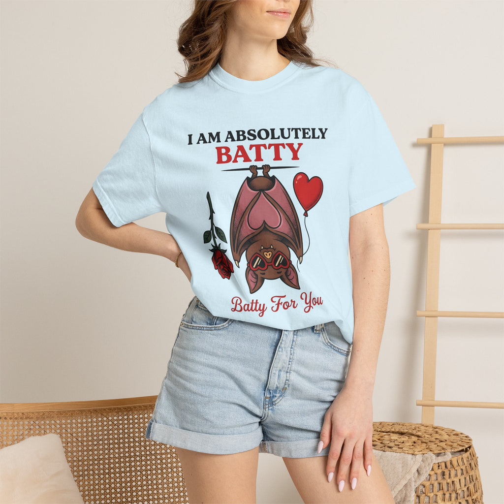 Bat Love Shirt Valentine Wildlife Unisex Gift Comic Tee product image 10