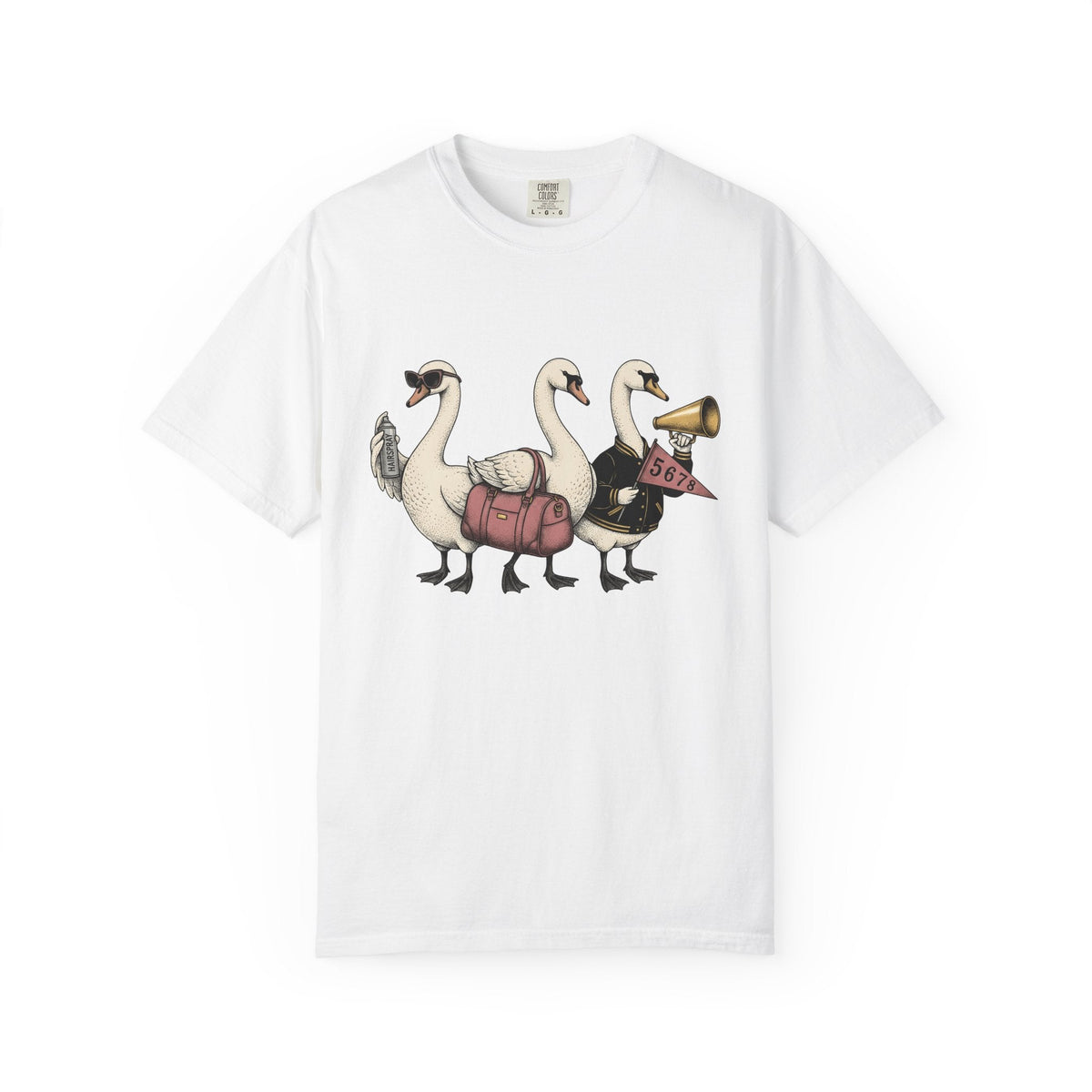 Swan Set Shirt Moms Fauna Gift for Women Storybook Tee product image 1