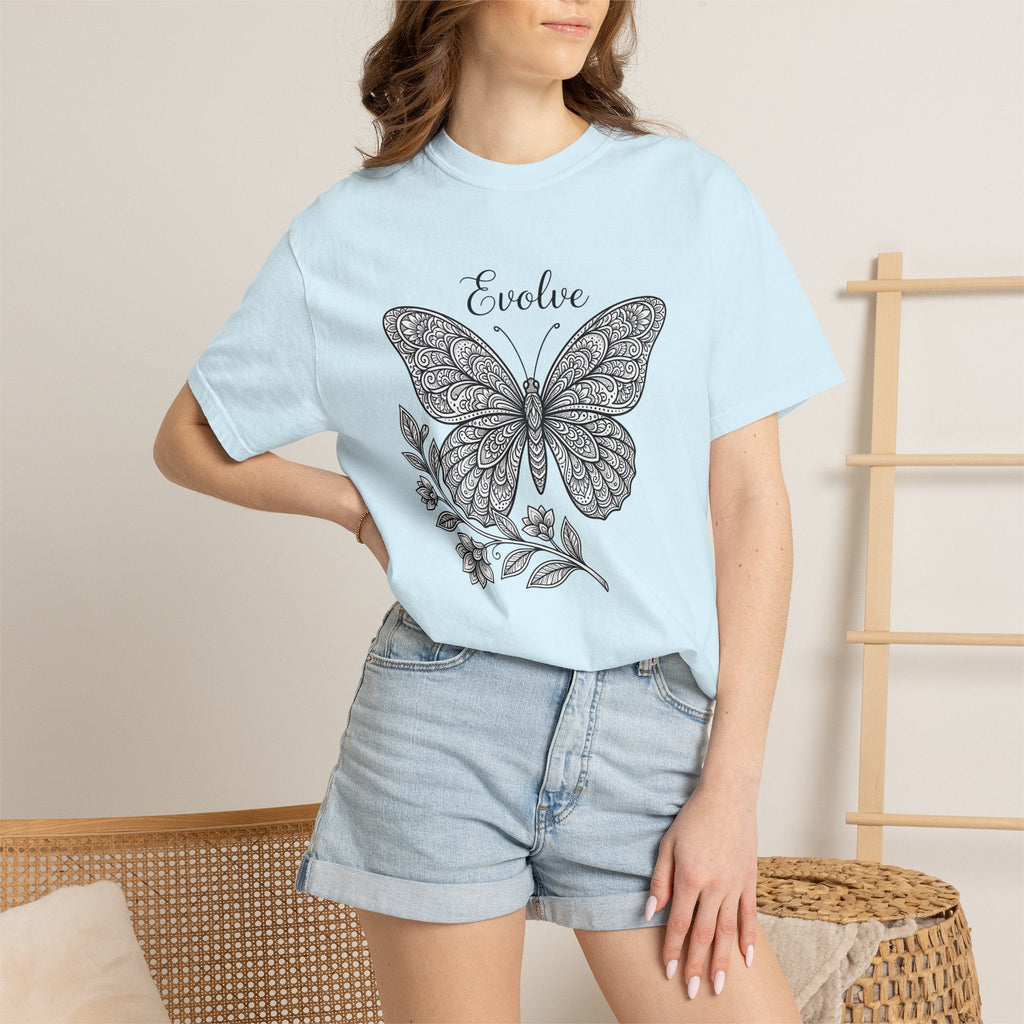 Butterfly Print Shirt Animals & Flowers Flora Unisex Gift product image 9