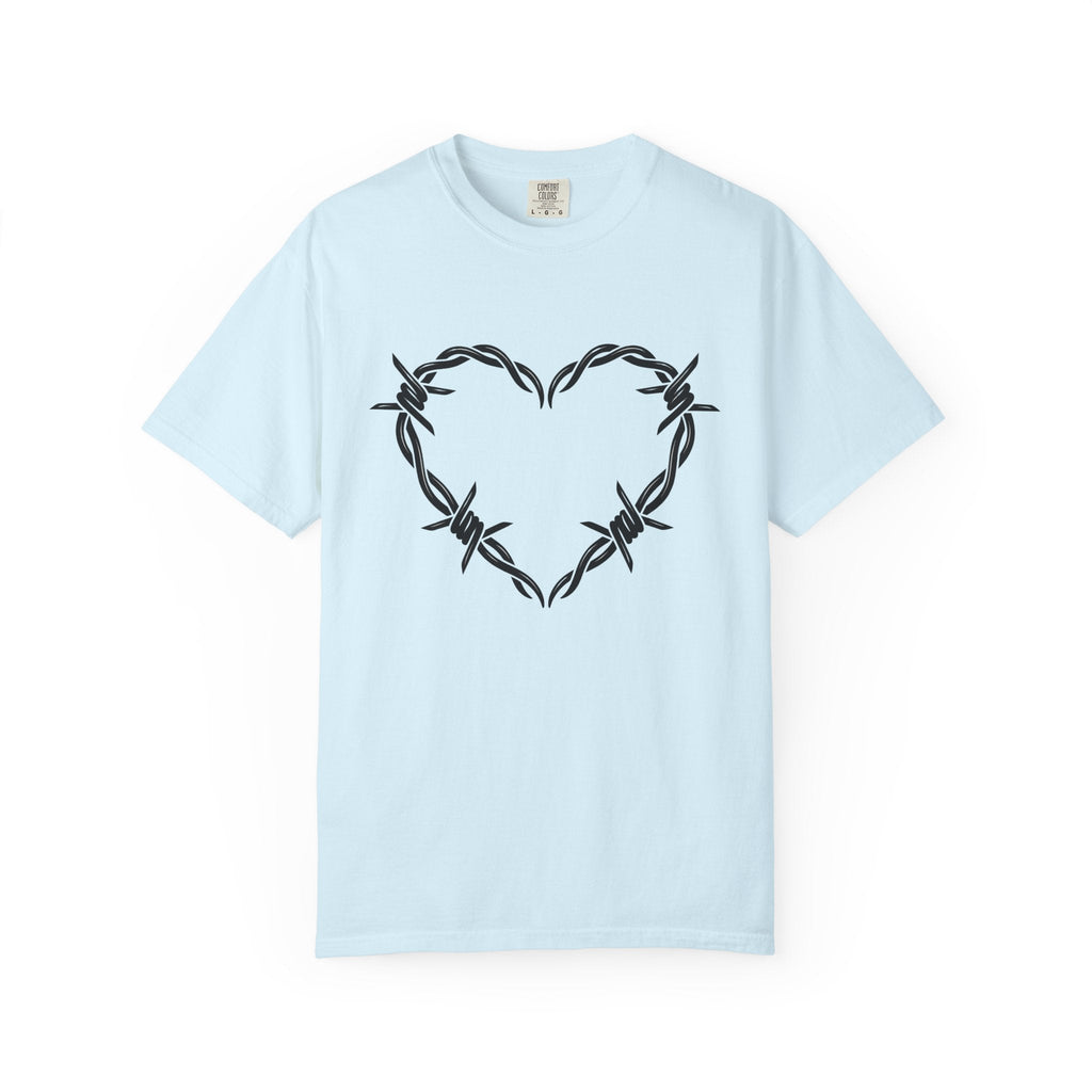 Spiked Wire Heart Shirt Cowgirl Cowboy Gift for Women Heavy product image 2