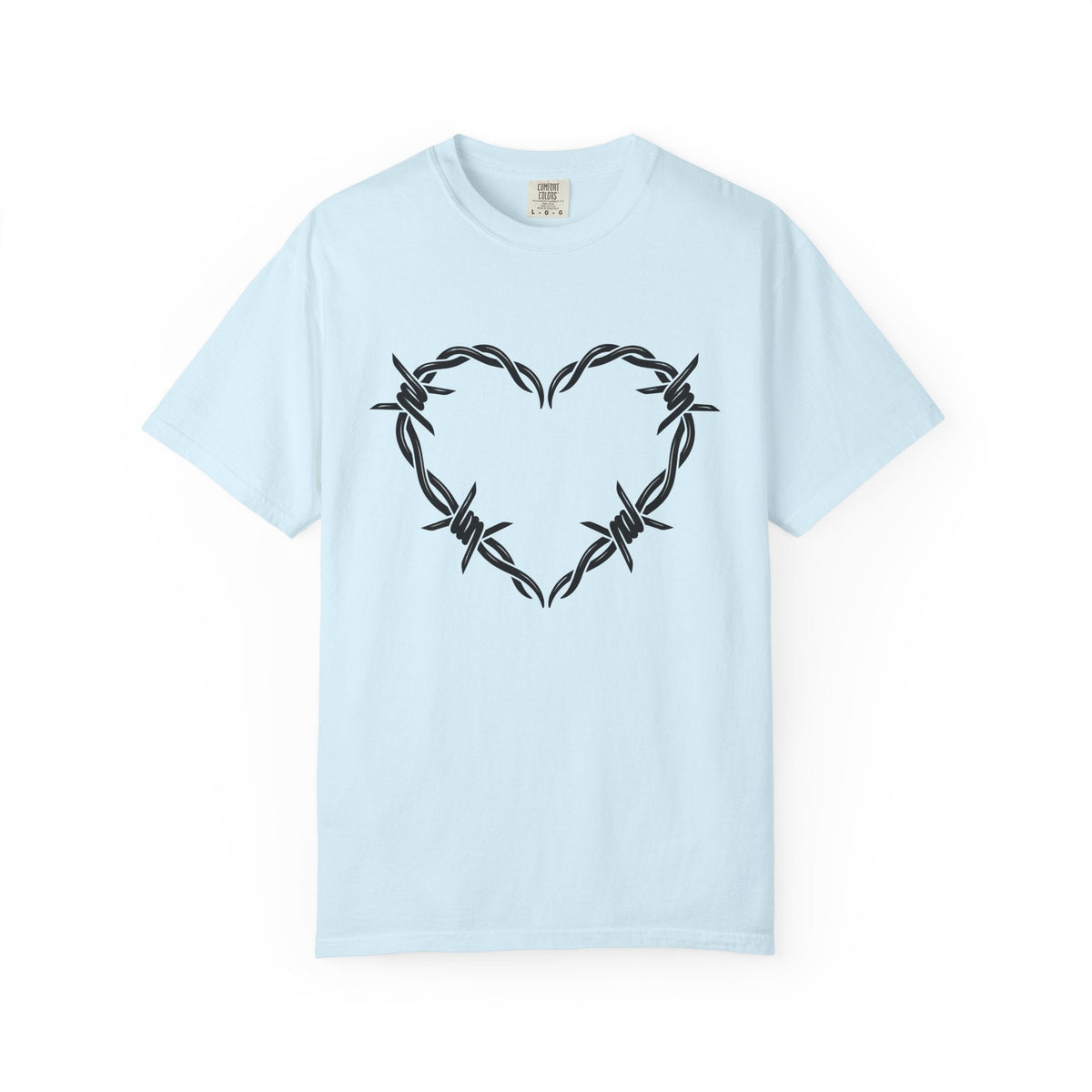 Spiked Wire Heart Shirt Cowgirl Cowboy Gift for Women Heavy product image 2