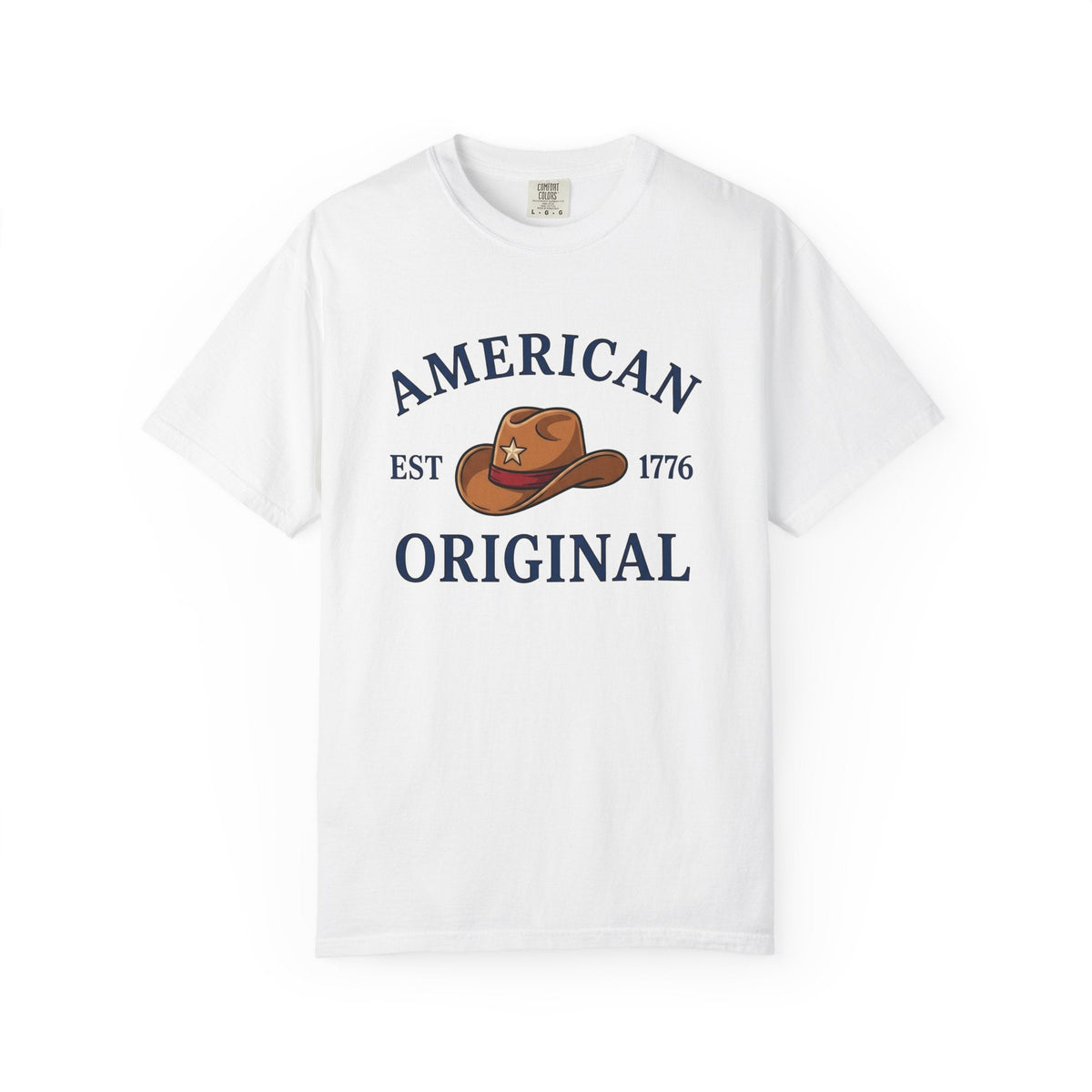 Cowboy Hat Shirt America Western Unisex Gift Vintage Tee Stetson T-Shirt Patriot