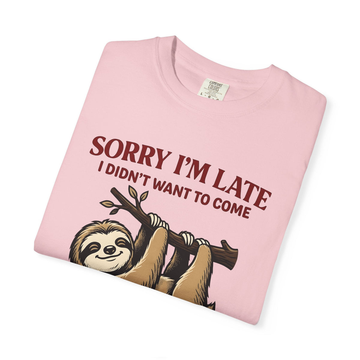 Sloth Branch Shirt Comedy Unisex Gift Doodle Tee T-Shirt Fan product image 11