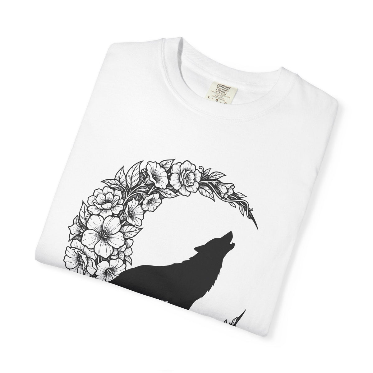 Wolf Moon Shirt Boho Chic Outdoors Unisex Gift Hippie Tee product image 5