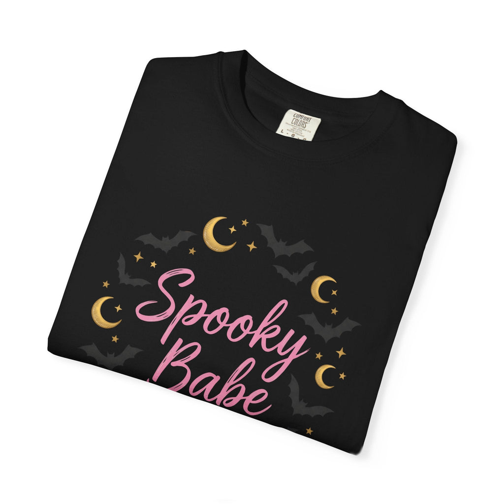 Bat Moon Image Shirt Halloween Eerie Gift Women Sweet Tee product image 15