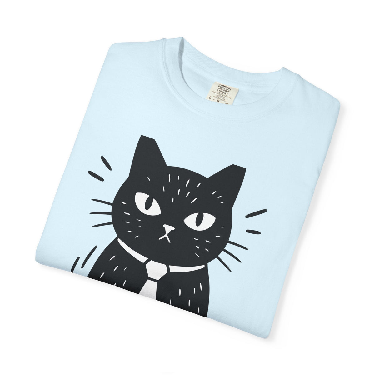 Black Cat Shirt Jokes Unisex Gift Comic Tee Kitty T-Shirt product image 8