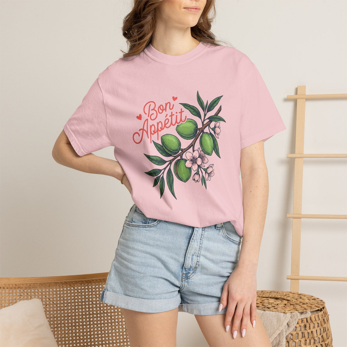 Almond Sprig Shirt Desserts Baking Unisex Gift Flower Tee product image 12
