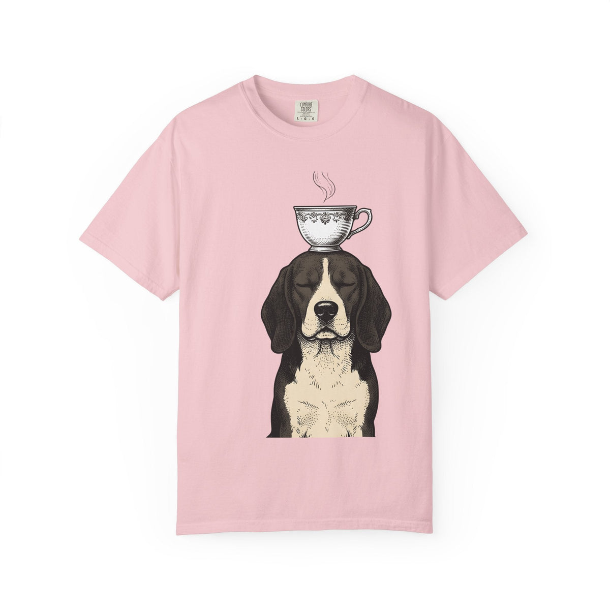 Beagle Puppy Shirt Dog Espresso Unisex Gift Sketch Tee product image 3