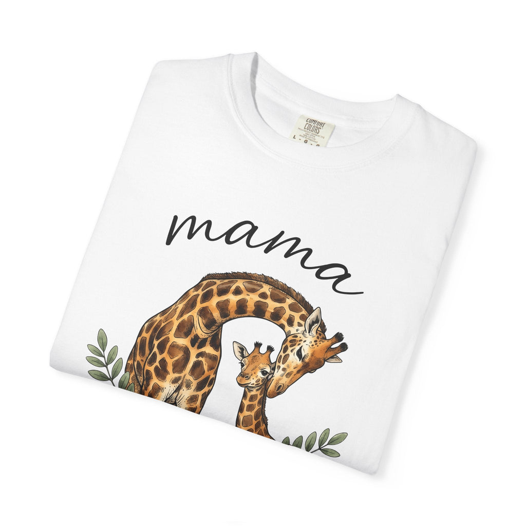 Giraffe Duo Shirt Moms Animals Gift for Women Hand Drawn product image 5
