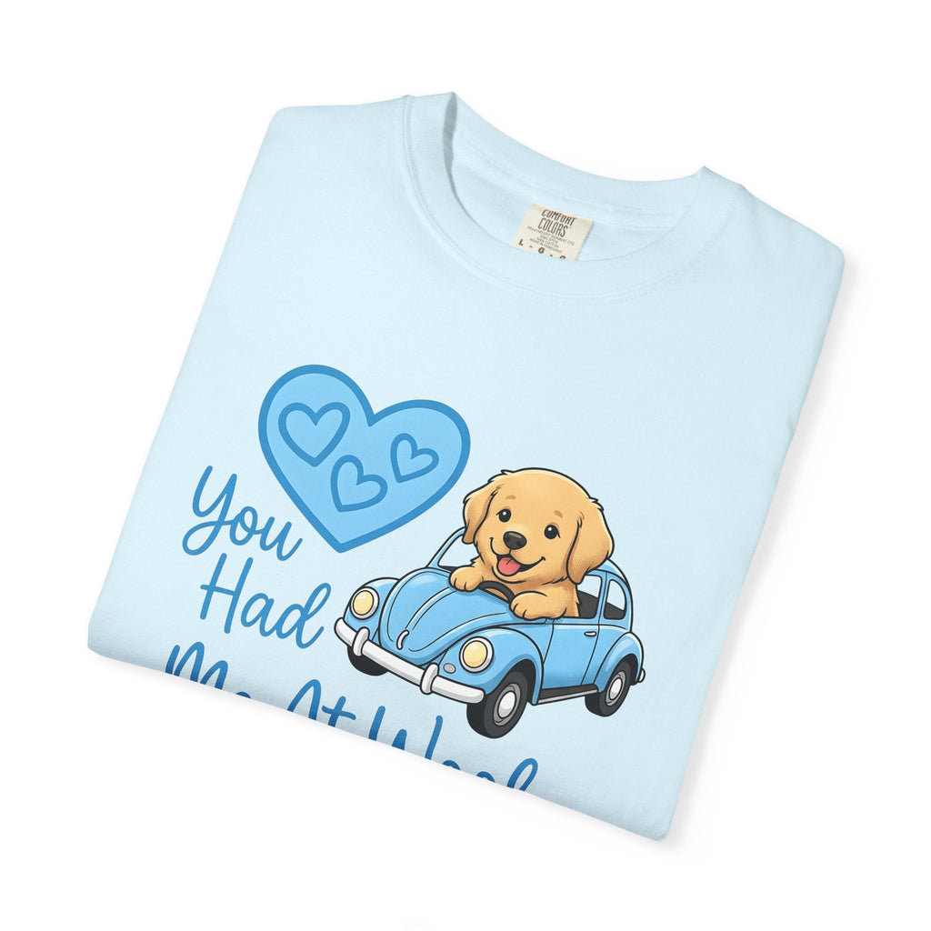Golden Retriever Truck Shirt Dog Pet Unisex Gift Comic Tee product image 8