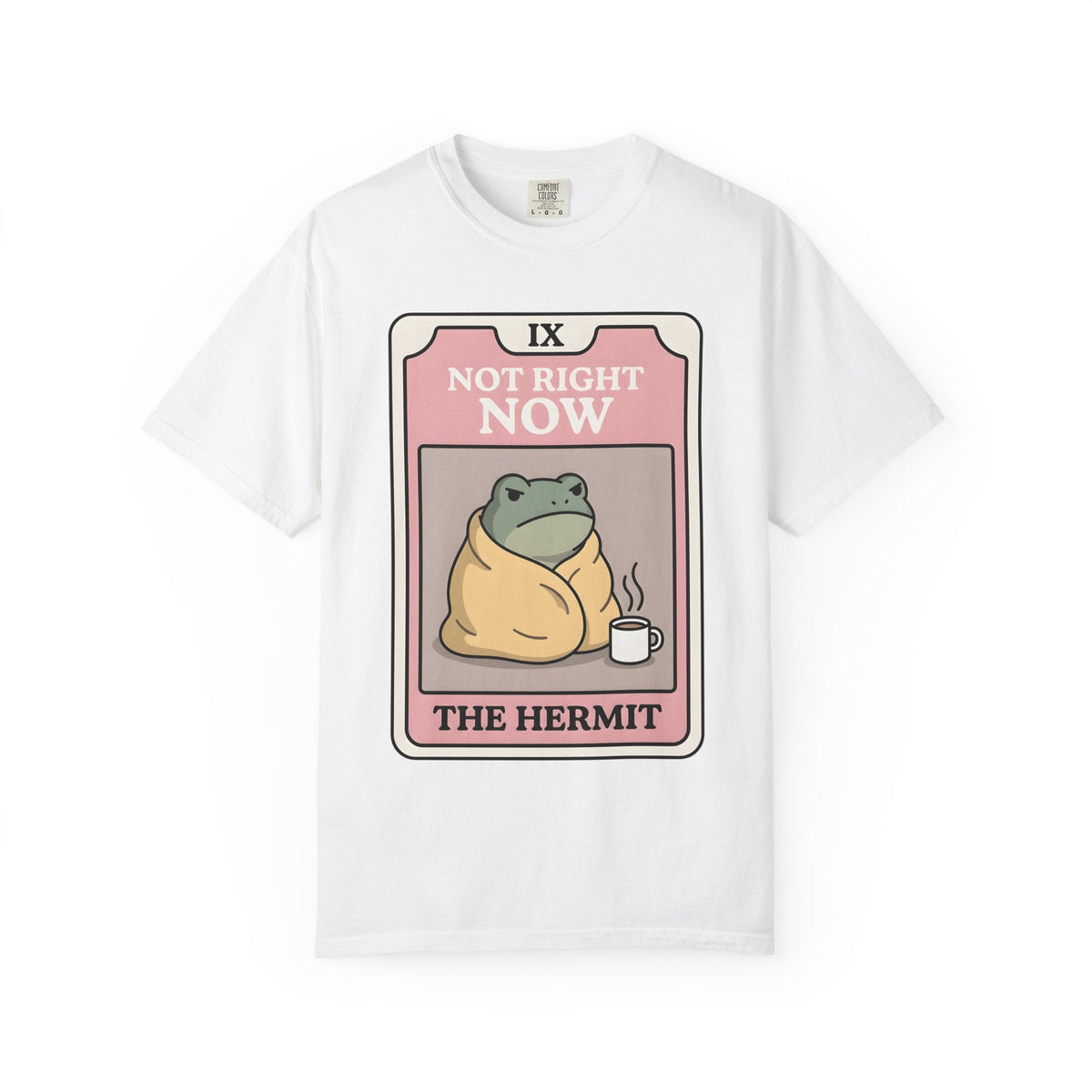 Frog Throw Shirt Boho Chic Oracle Unisex Gift Comic Tee product image 1