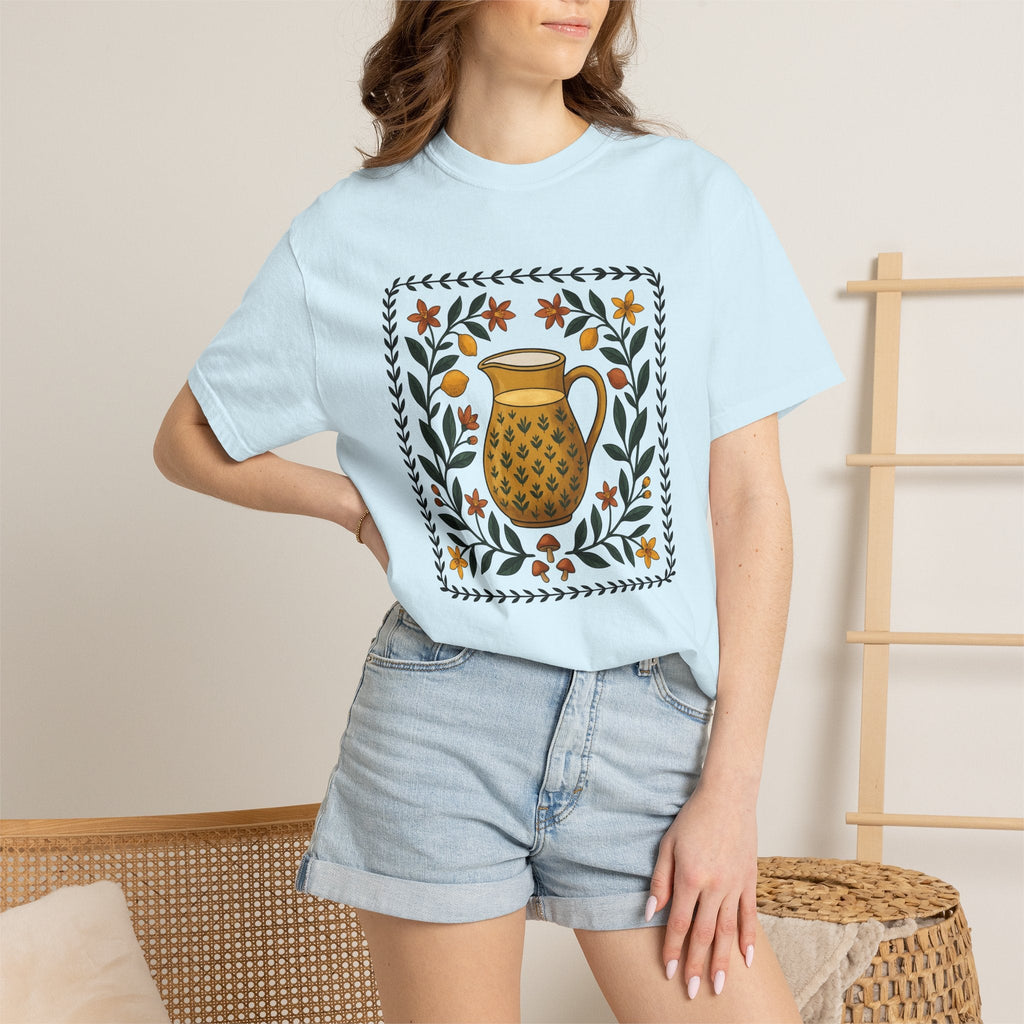 Classic Pitcher Shirt Coffee Bakeware Unisex Gift Primitive Tee Jug T-Shirt