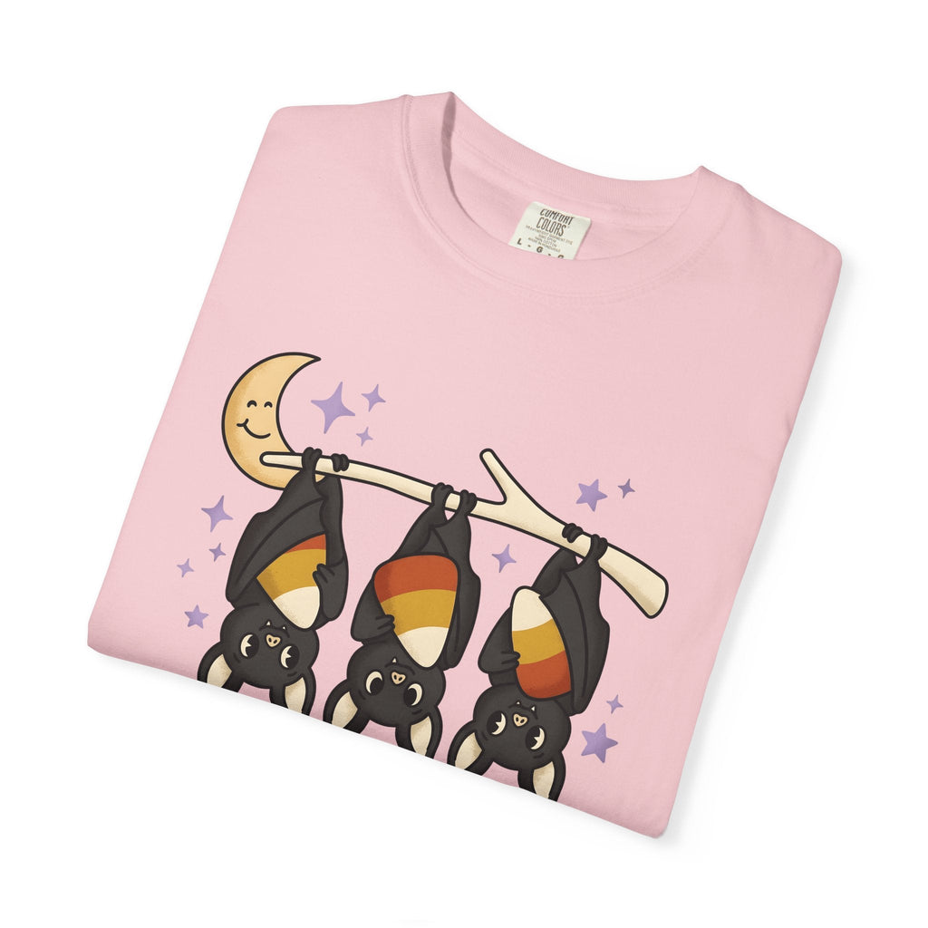 Bat Candy Corn Shirt Halloween Animal Unisex Gift Cute Tee product image 12