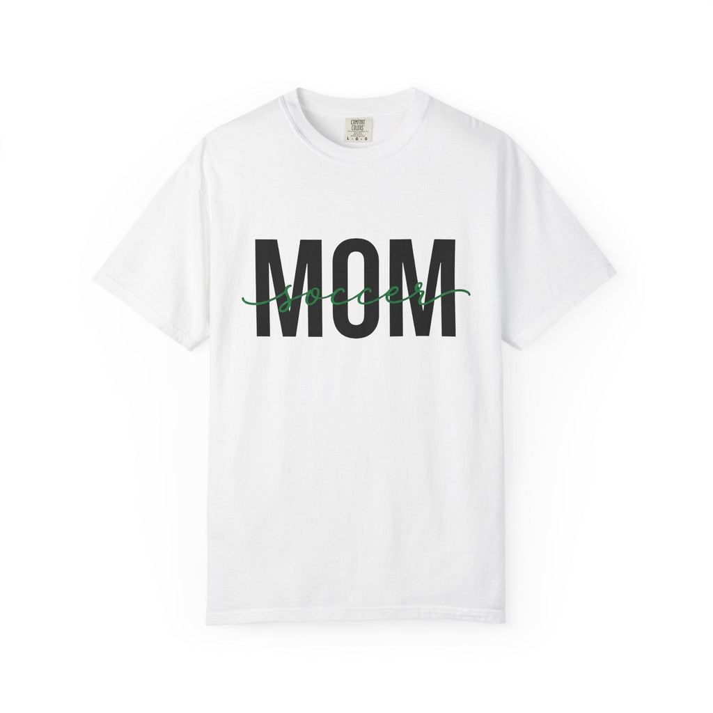 Mom Text Graphic Shirt Soccer Family Gift for Women Modern product image 1