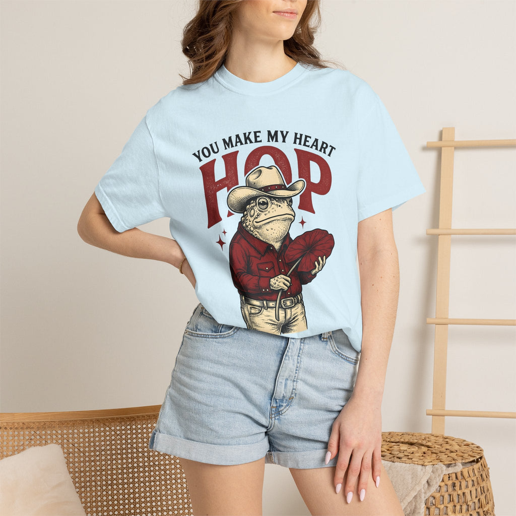Cowboy Amphibian Shirt St. Valentine's Day Nature Gift product image 9
